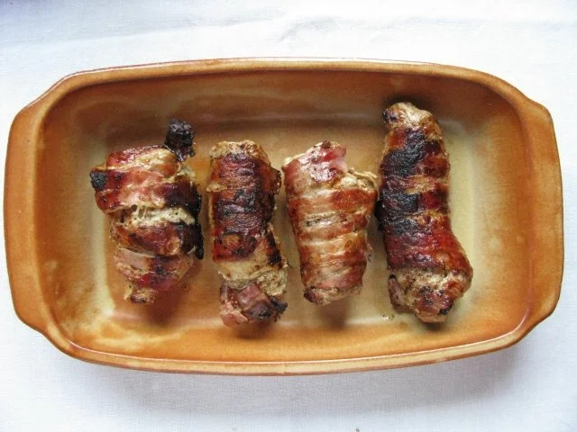 Rezept: Fleisch: Schnitzelröllchen mit Pflaumenfüllung Bild Nr. 3 Fleisch: Schnitzelröllchen mit Pflaumenfüllung - Rezept - Bild Nr. 3