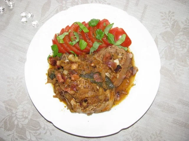 Fleisch: Schweinekoteletts mit Apfel - Rezept - Bild Nr. 5