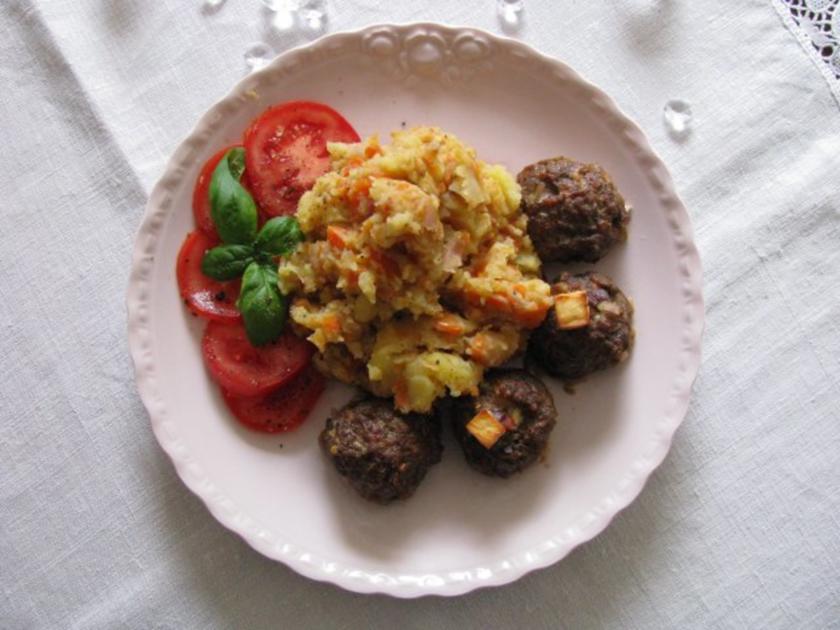 Fleisch: Frikadellen aus dem Backofen - einfach - von saturnia