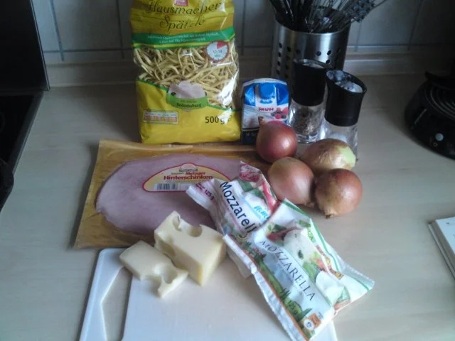 Leo´s Spätzle-Schinken-Käse -Auflauf - Rezept - Bild Nr. 2