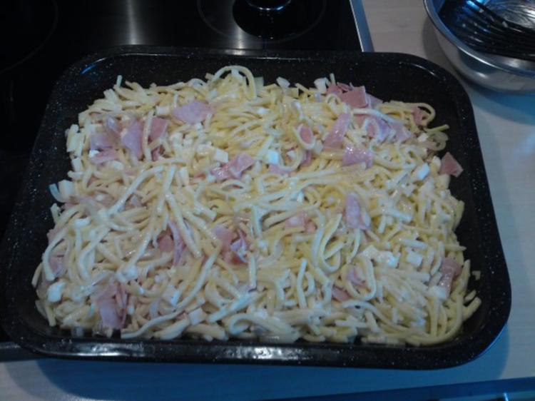 Leo´s Spätzle Schinken Käse -Auflauf - einfach - von foodmaker
