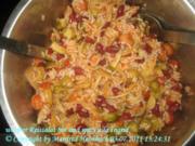 Salat – warmer Reissalat hot and spicy a’la Ingrid - Rezept