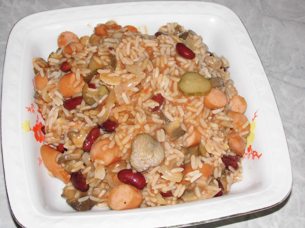 Salat – warmer Reissalat hot and spicy a’la Ingrid - Rezept - Bild Nr. 3