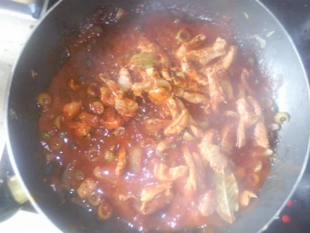 Bandnudeln mit Putengeschnetzeltes - Rezept - Bild Nr. 3