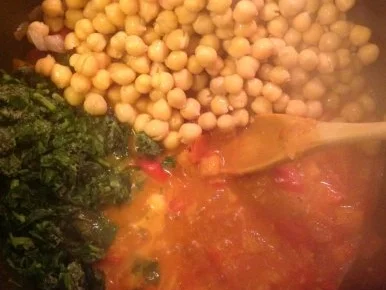 Rezept: Kichererbsen in pikanter Tomatensoße zu Reis Bild Nr. 10 Kichererbsen in pikanter Tomatensoße zu Reis - Rezept - Bild Nr. 10