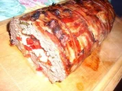 Rezept: Fleisch: Hackbraten gefรผllt im Speckmantel Fleisch: Hackbraten gefรผllt im Speckmantel - Rezept