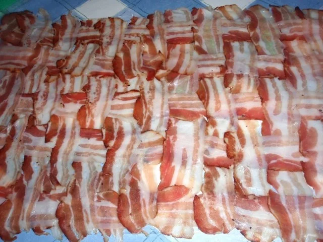 Fleisch: Hackbraten gefüllt im Speckmantel - Rezept - Bild Nr. 3