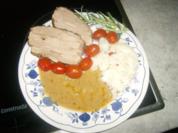 Putenoberkeulen mit türkischem touch - Rezept