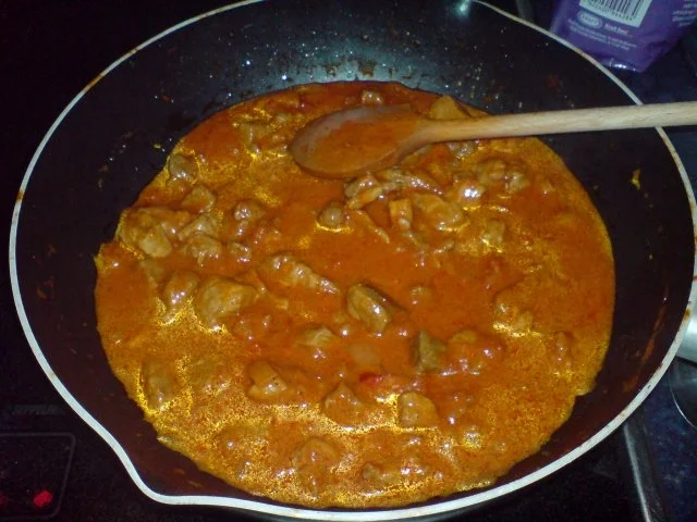 Rezept: Gulasch mit Reis Gulasch mit Reis - Rezept