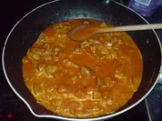 Gulasch mit Reis - Rezept