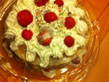 Pfannkuchentorte - Rezept