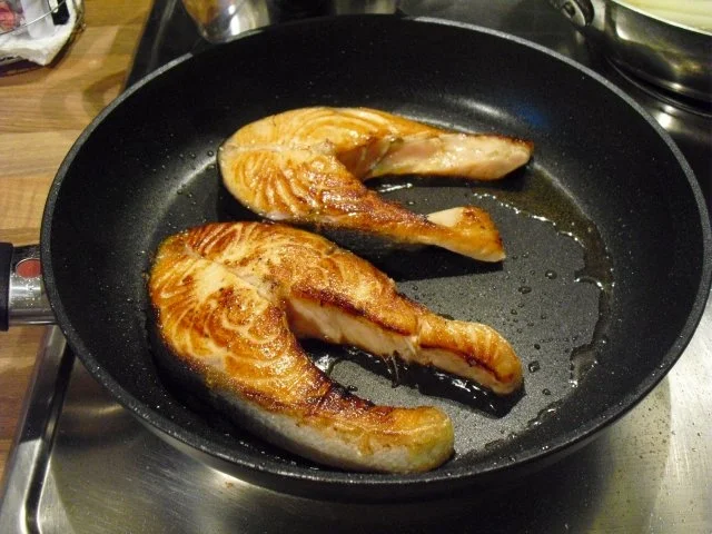 Lachssteak mit Spargel - Rezept - Bild Nr. 3