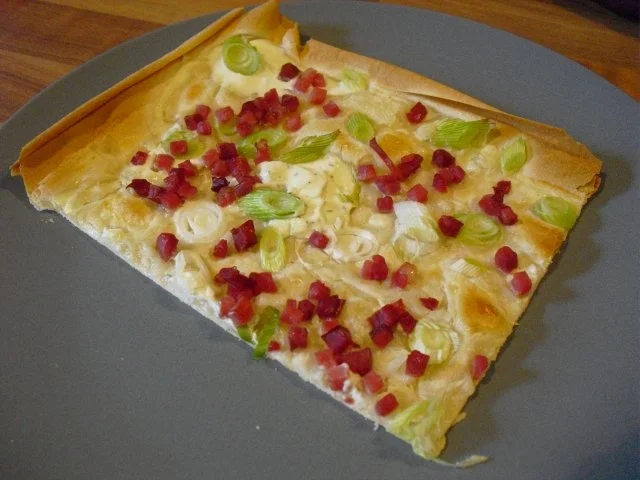Rezept: Flammkuchen Flammkuchen - Rezept