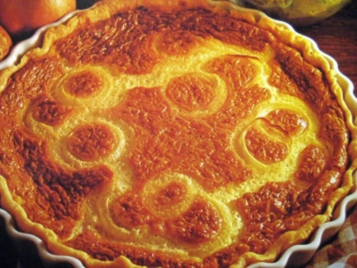 Zwiebelkuchen mit Käse - Rezept mit Bild - kochbar.de