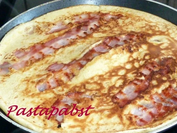 Rezept: Bacon-Pfannkuchen Bild Nr. 4 Bacon-Pfannkuchen - Rezept - Bild Nr. 4