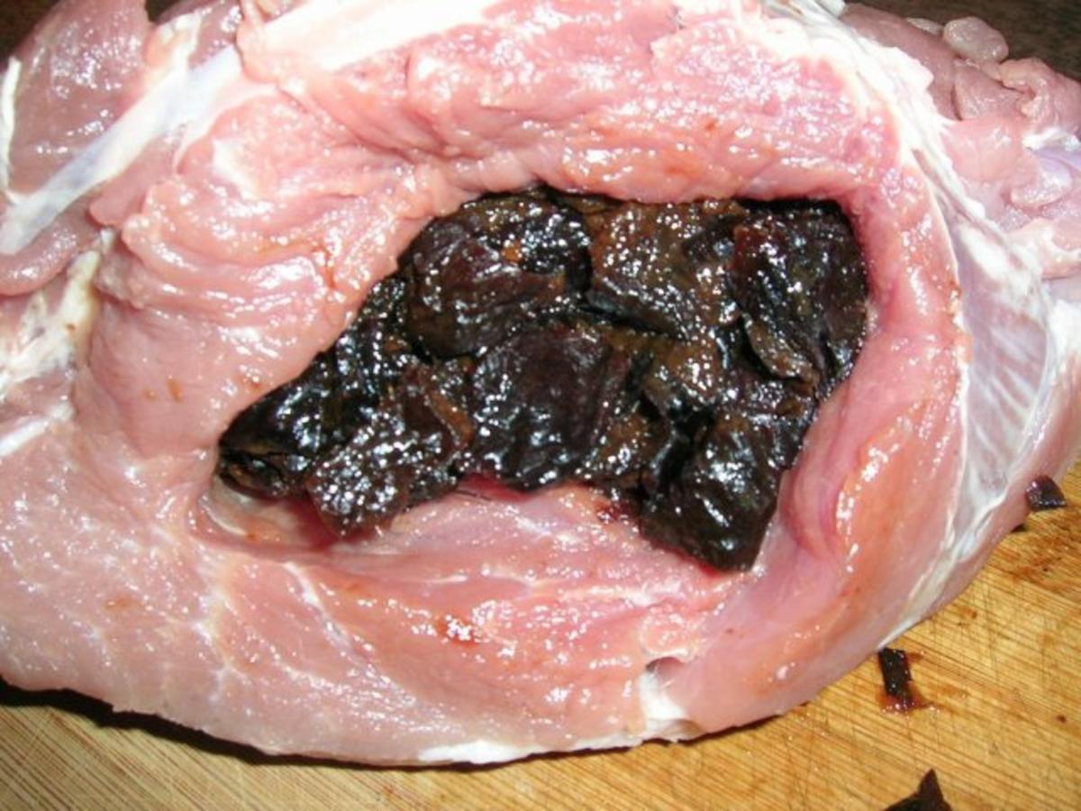 Pflaumenbraten aus dem Ofen mit Pflaumenchutney und Schupfnudeln - Rezept - Bild Nr. 10