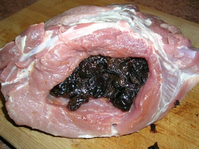 Rezept: Pflaumenbraten aus dem Ofen mit Pflaumenchutney und Schupfnudeln Bild Nr. 11 Pflaumenbraten aus dem Ofen mit Pflaumenchutney und Schupfnudeln - Rezept - Bild Nr. 11