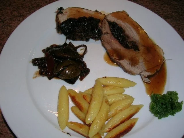 Rezept: Pflaumenbraten aus dem Ofen mit Pflaumenchutney und Schupfnudeln Bild Nr. 16 Pflaumenbraten aus dem Ofen mit Pflaumenchutney und Schupfnudeln - Rezept - Bild Nr. 16