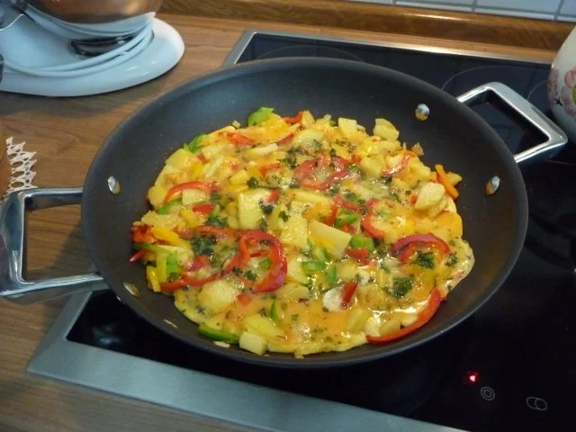 Eierspeisen : Mein Bauernomlett - Rezept