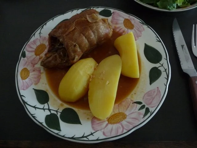 Kaninchen : Gewickeltes Kaninchen - Rezept