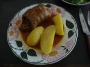 Kaninchen : Gewickeltes Kaninchen - Rezept