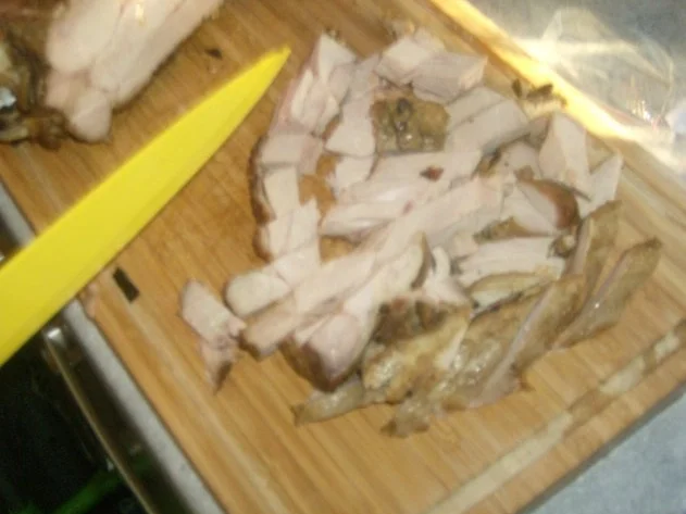 Bunter Salat mit Putenfleisch Resteverwertung vom Vortag - Rezept - Bild Nr. 3