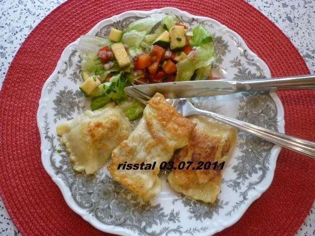 Rezept: Maultaschen angebraten Maultaschen angebraten - Rezept