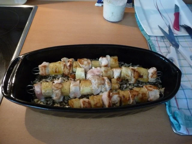 Süßes Hähnchen trifft wilden Reis - Rezept - Bild Nr. 7