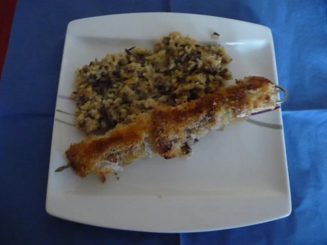 Süßes Hähnchen trifft wilden Reis - Rezept