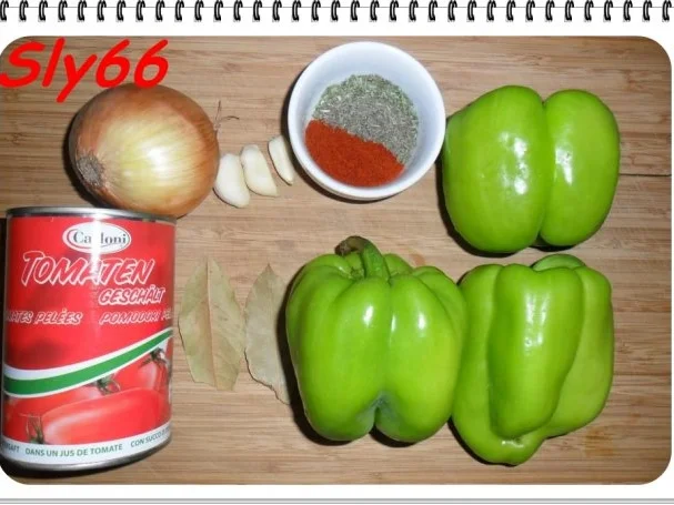 Fleischgerichte:Gefüllte Paprika - Rezept - Bild Nr. 2