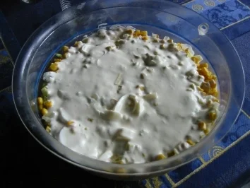 Schichtsalat - Rezept