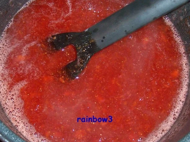 Einmachen: Erdbeer-Aprikosen-Marmelade mit Aprikosenkernen - Rezept - Bild Nr. 7