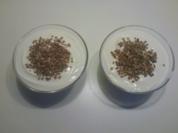 Nachtisch: Macademia-Quark mit Krokant - Rezept