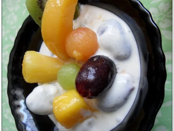 Tropischer Früchte-Quark - Rezept