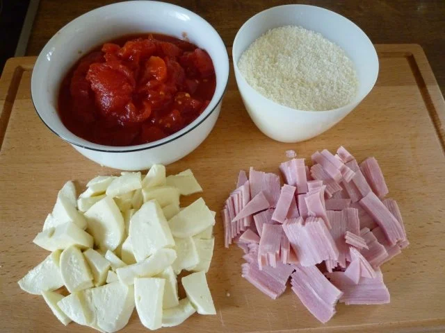 Rezept: Auberginen Auflauf Bild Nr. 2 Auberginen Auflauf - Rezept - Bild Nr. 2