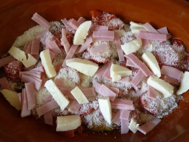 Rezept: Auberginen Auflauf Bild Nr. 5 Auberginen Auflauf - Rezept - Bild Nr. 5