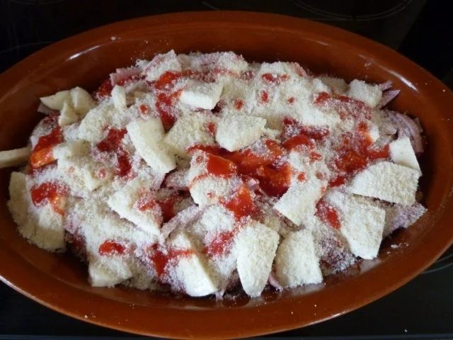 Rezept: Auberginen Auflauf Bild Nr. 7 Auberginen Auflauf - Rezept - Bild Nr. 7