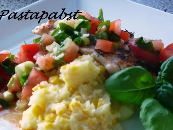 Hähnchenfilet mit Tomatensalsa - Rezept - Bild Nr. 4
