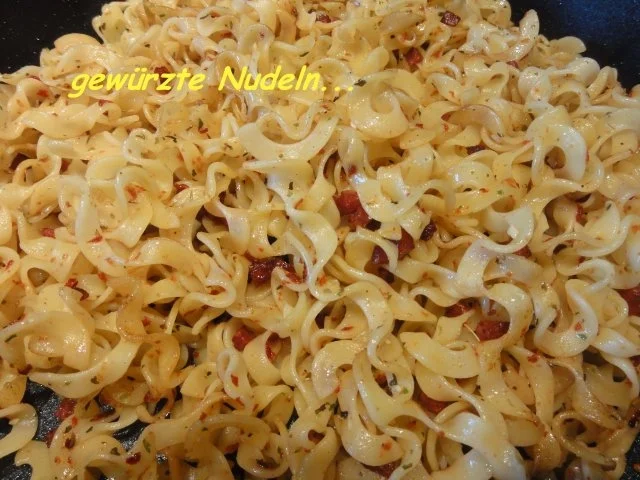 Rezept: Nudeln: schnelle NUDELPFANNE Bild Nr. 6 Nudeln: schnelle NUDELPFANNE - Rezept - Bild Nr. 6