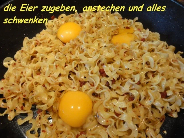Rezept: Nudeln: schnelle NUDELPFANNE Bild Nr. 7 Nudeln: schnelle NUDELPFANNE - Rezept - Bild Nr. 7