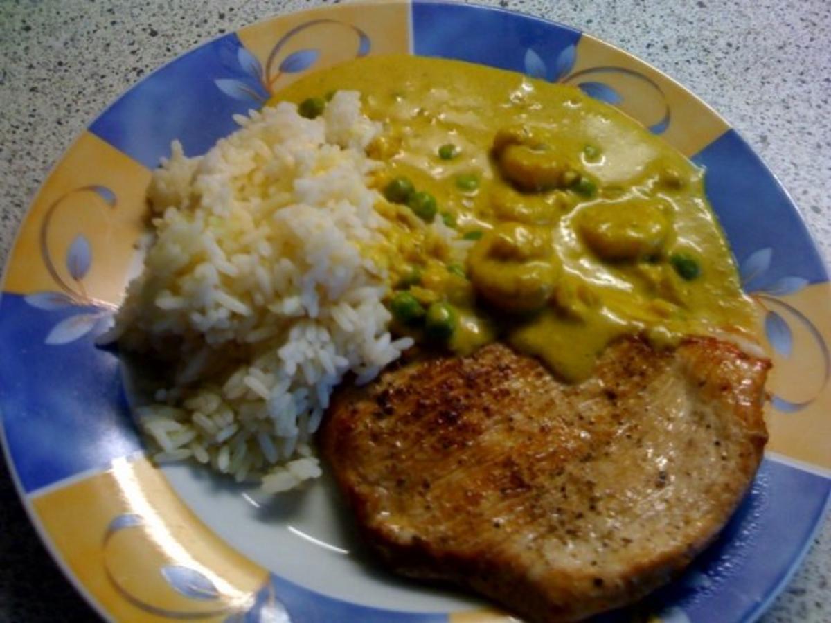 Puten-Steak mit Bananen-Curry-Sahne - Rezept Von Einsendungen
m_the_harlequin