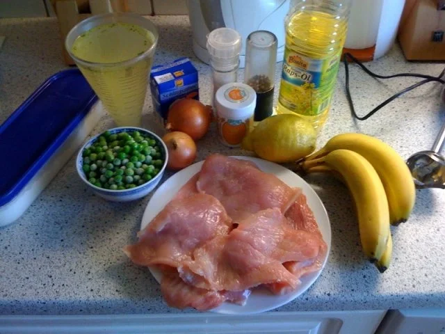 Puten-Steak mit Bananen-Curry-Sahne - Rezept - Bild Nr. 2