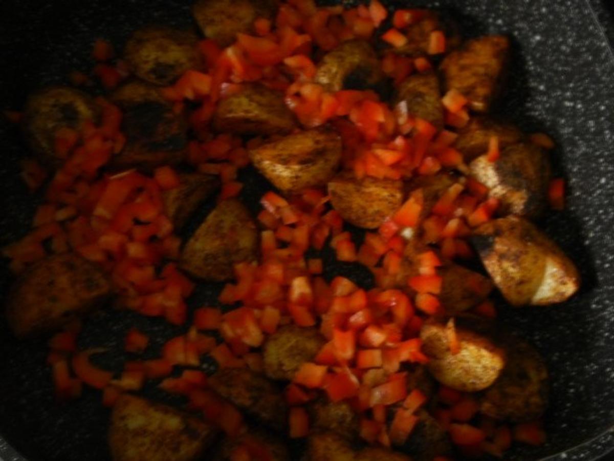 Paprika-Kartoffeln zu Matjes - Rezept - Bild Nr. 11