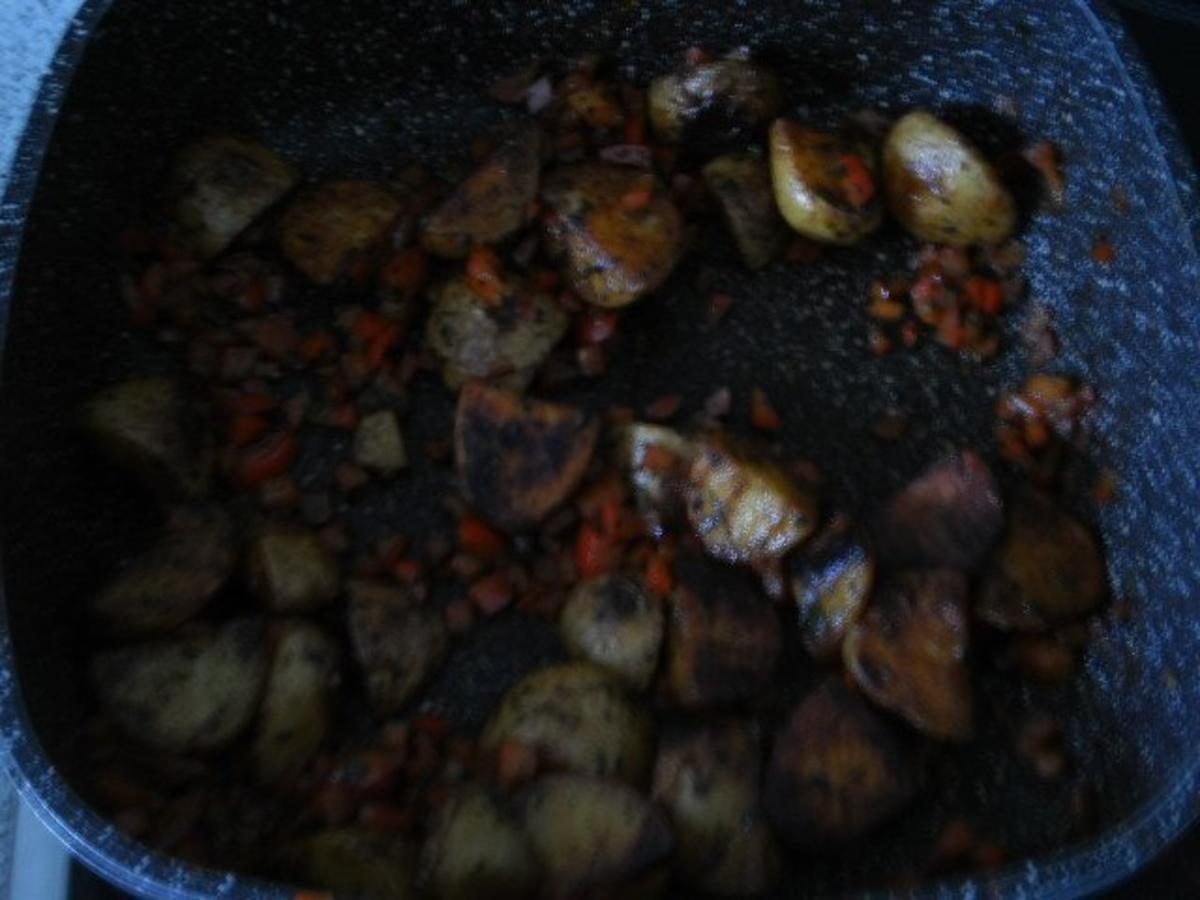 Paprika-Kartoffeln zu Matjes - Rezept - Bild Nr. 12