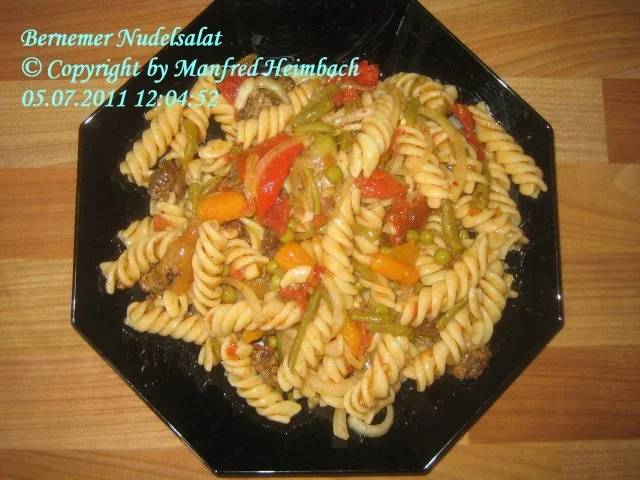 Salat – Bernemer Nudelsalat - Rezept