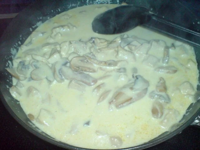 Sahnegeschnetzeltes auf Tagliatelle - Rezept