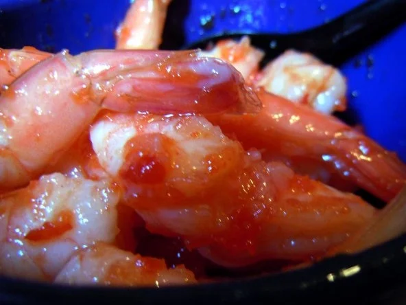 Rezept: Glasnudel-Gemüse-Pfanne mit scharfen Crevetten Bild Nr. 2 Glasnudel-Gemüse-Pfanne mit scharfen Crevetten - Rezept - Bild Nr. 2