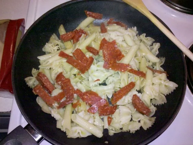 Nudeln: Bratnudeln der mediteranen Art! - Rezept - Bild Nr. 3