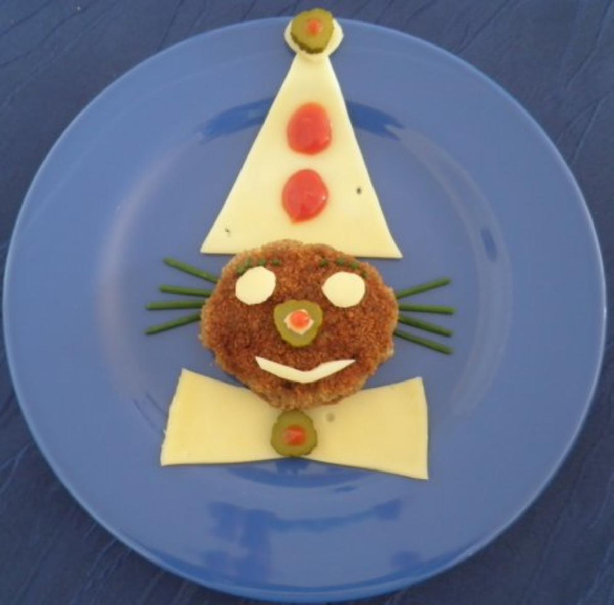 Bilder für Rezepte für Kinder 12 : Clown - Rezept