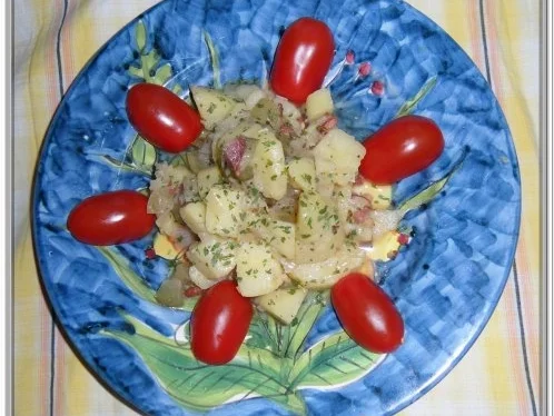 Deftiger Speck-Kartoffelsalat - Rezept